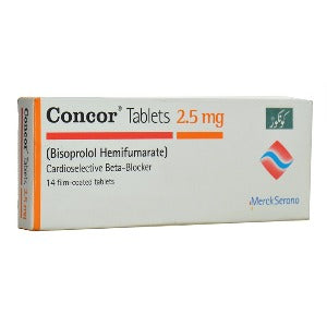 Concor Tablets 2.5mg 14's